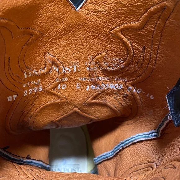 DanPost Black Leather Bexar Boots.
DP 2295 - Picture 7 of 8